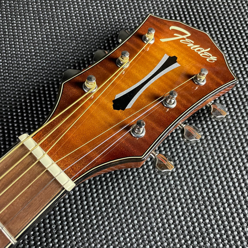 Fender FA-345CE Auditorium Acoustic, Walnut Fingerboard- 3-Color Tea Burst