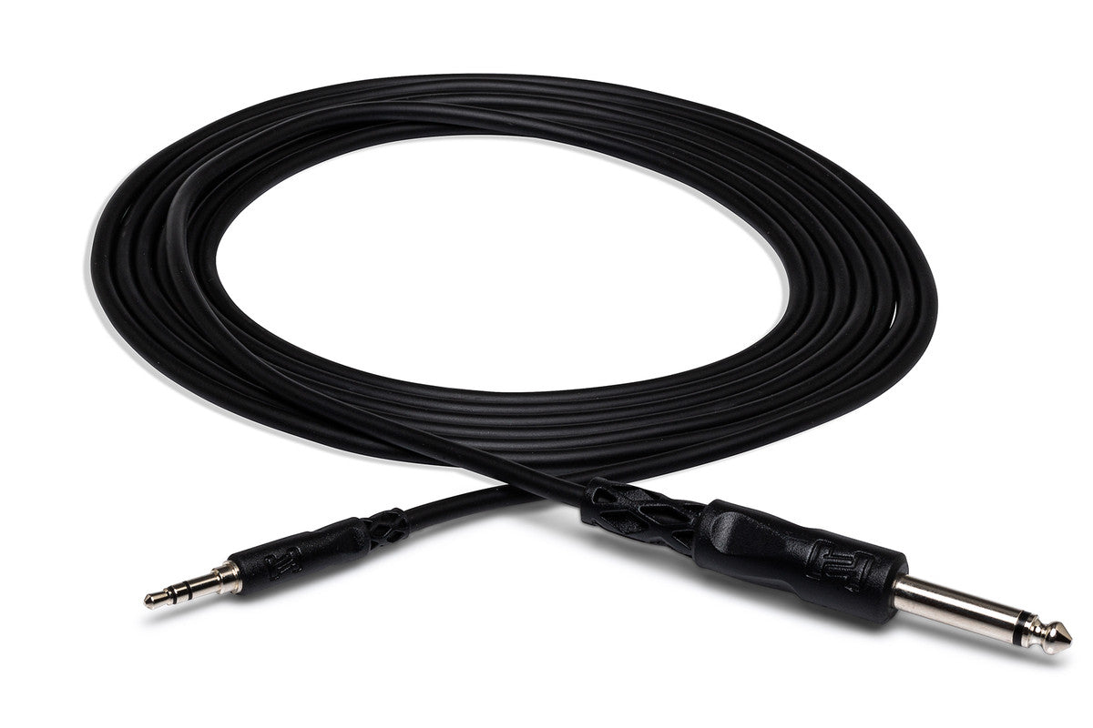 HOSA CMP-110 10' Mono Interconnect, 1/4 In TS To 3.5 Mm TRS