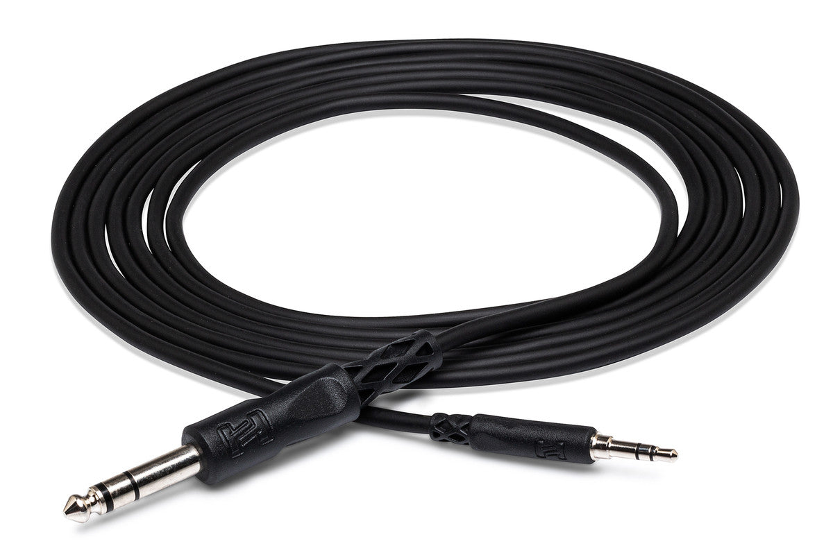 HOSA CMS-105 5' Stereo Interconnect, 3.5 Mm TRS To 1/4 In TRS