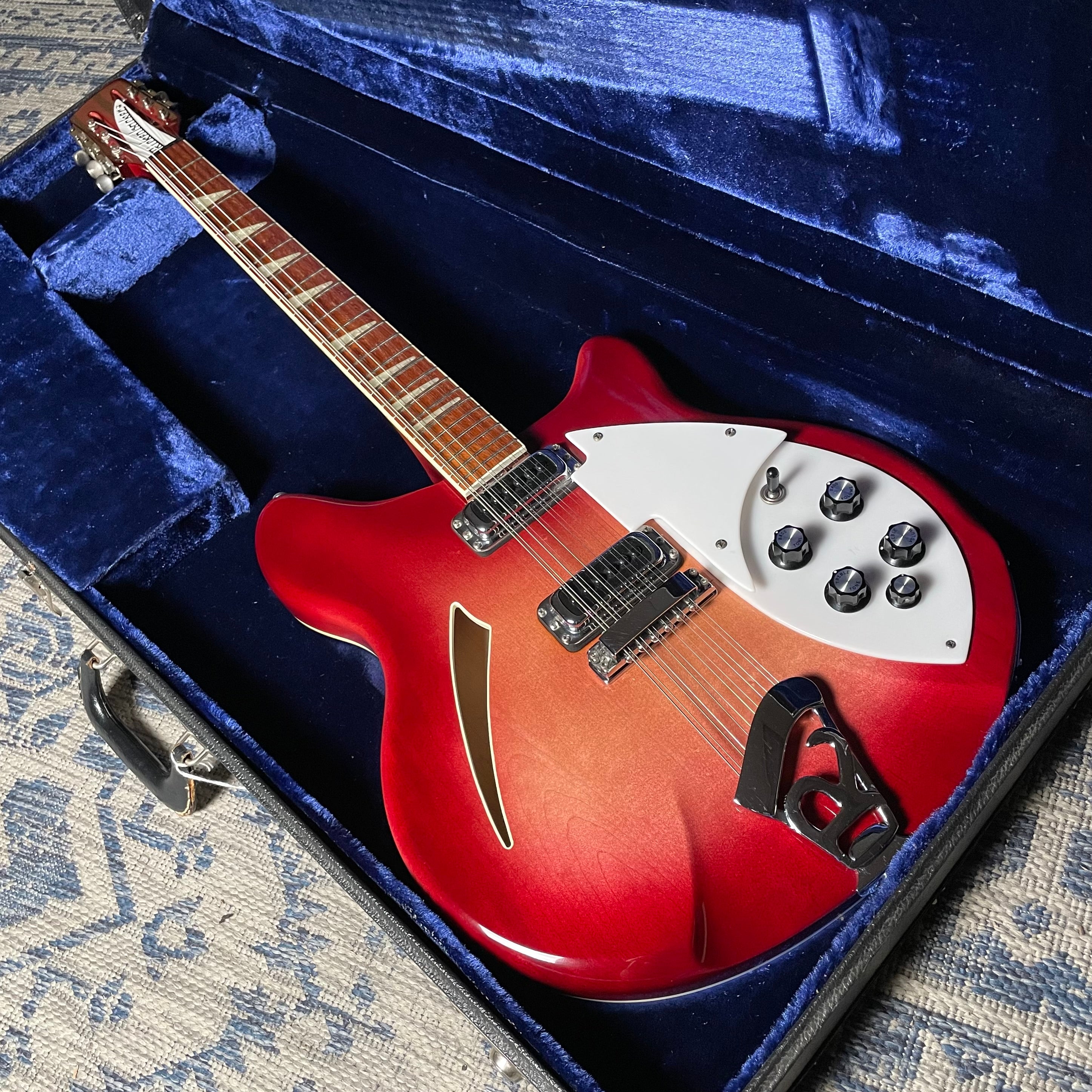 Rickenbacker 360/12 w/OHSC- Fireglo (1976)