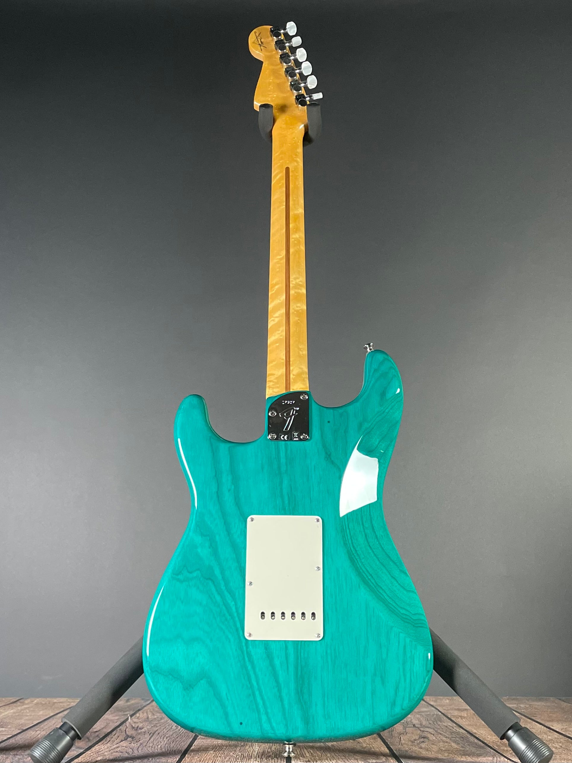 Fender Custom Shop American Custom Stratocaster, NOS - Teal Green Transparent (8lbs 3oz)