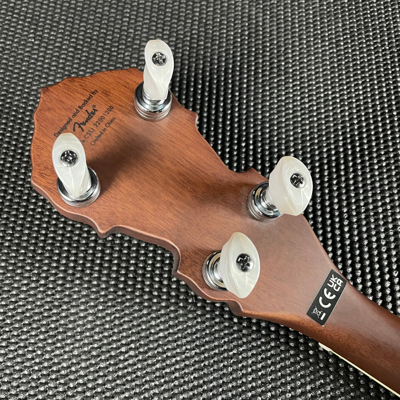 Fender PB-180E Banjo, Walnut Fingerboard- Natural