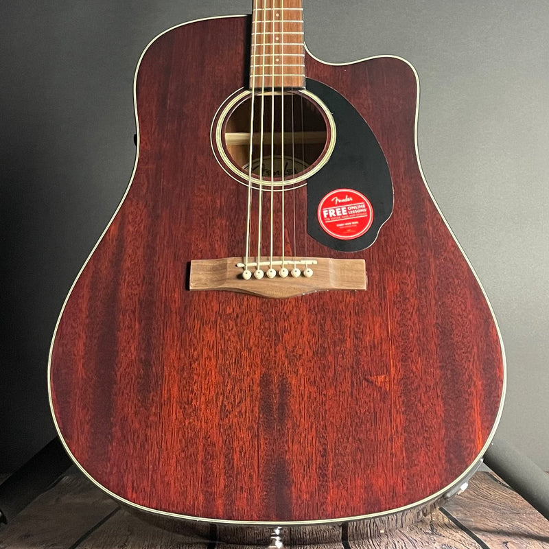 Fender CD-60SCE Dreadnought Acoustic, Walnut Fingerboard- All