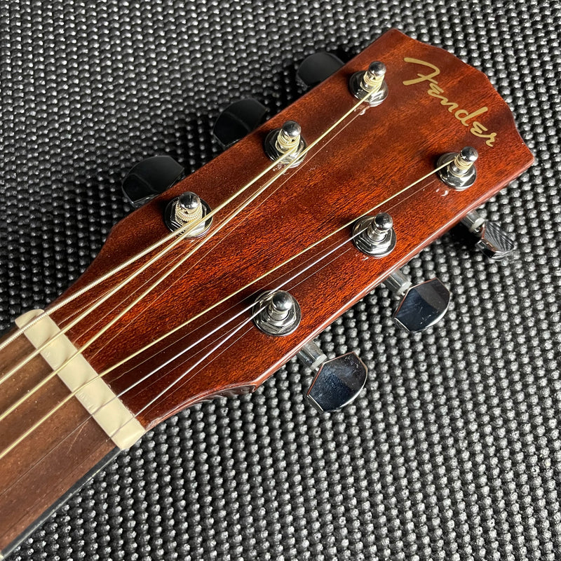 Fender CD-60SCE Dreadnought Acoustic, Walnut Fingerboard- All-Mahogany