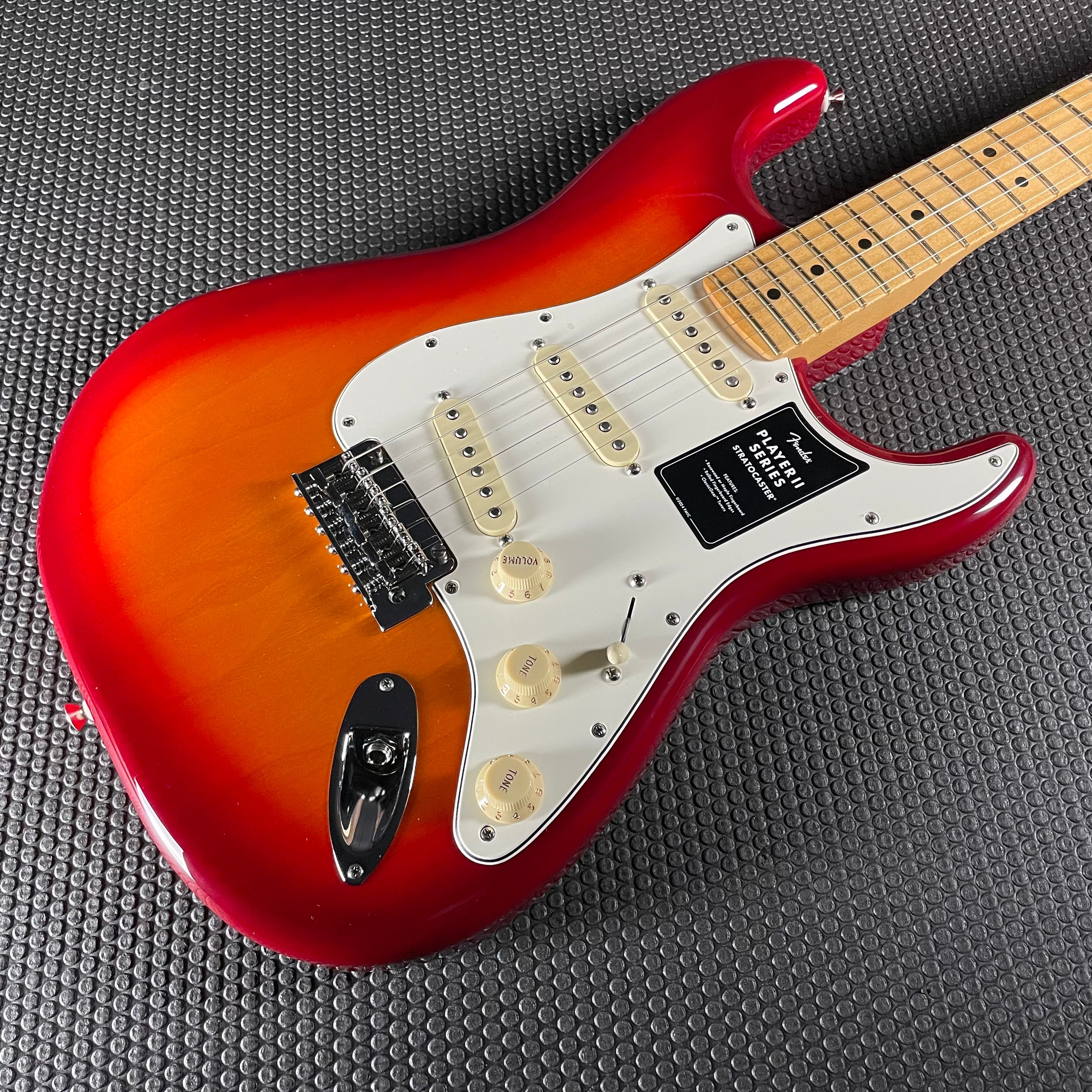 Fender Player II Stratocaster- Aged Cherry Burst (7lbs 2oz)