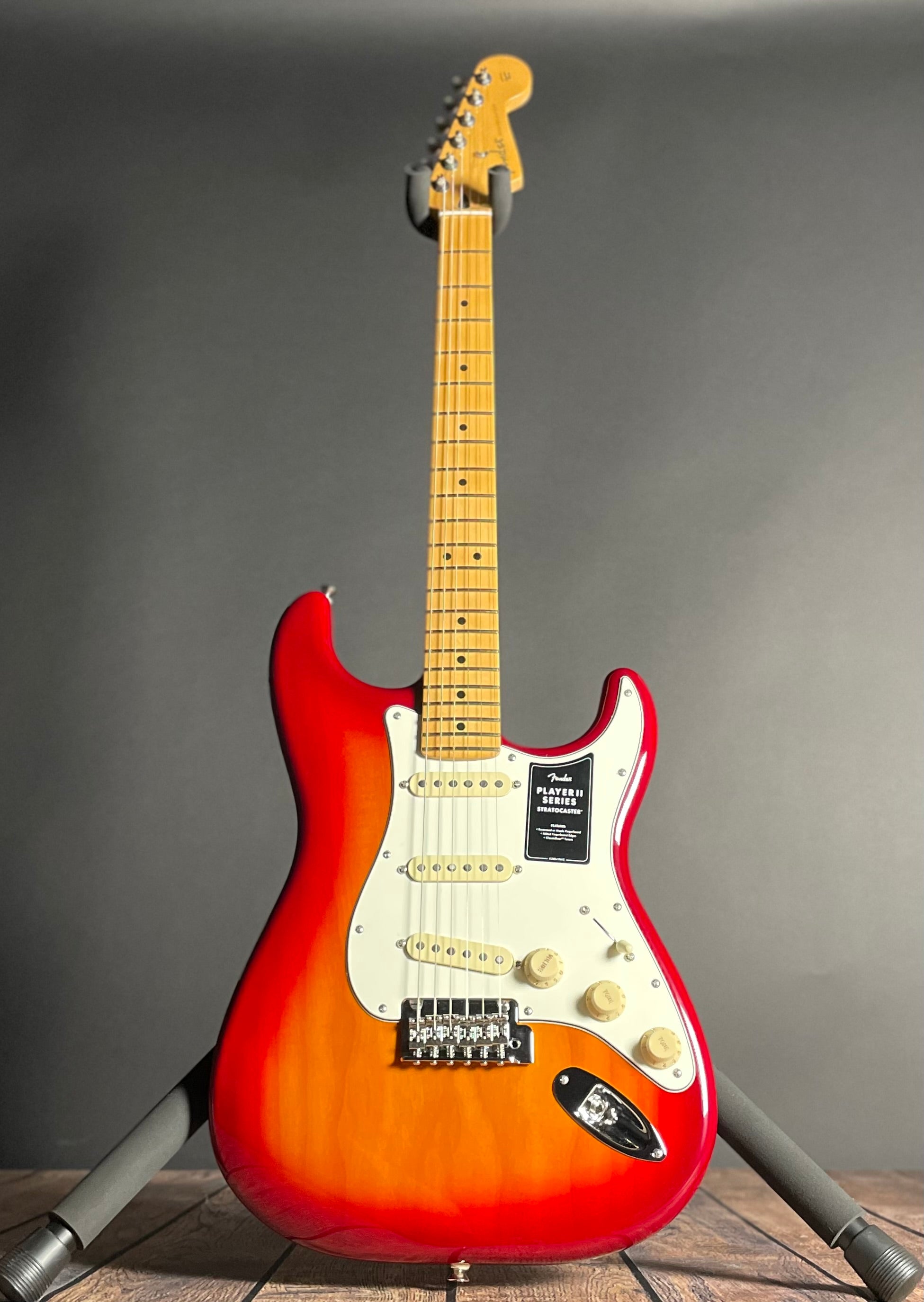 Fender Player II Stratocaster- Aged Cherry Burst (7lbs 2oz)