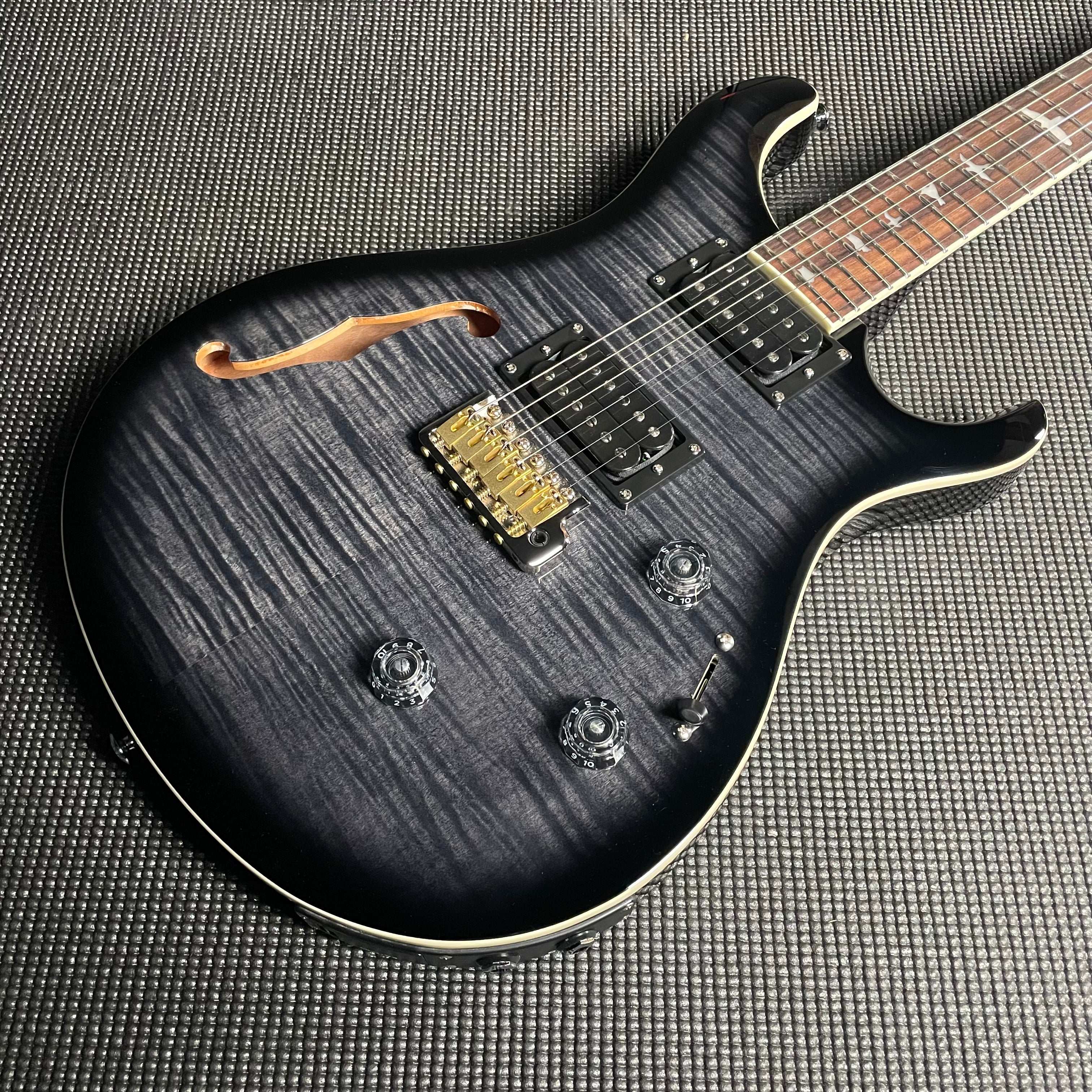 Paul Reed Smith, PRS SE Custom 24 Semi-Hollow Piezo - Charcoal Burst