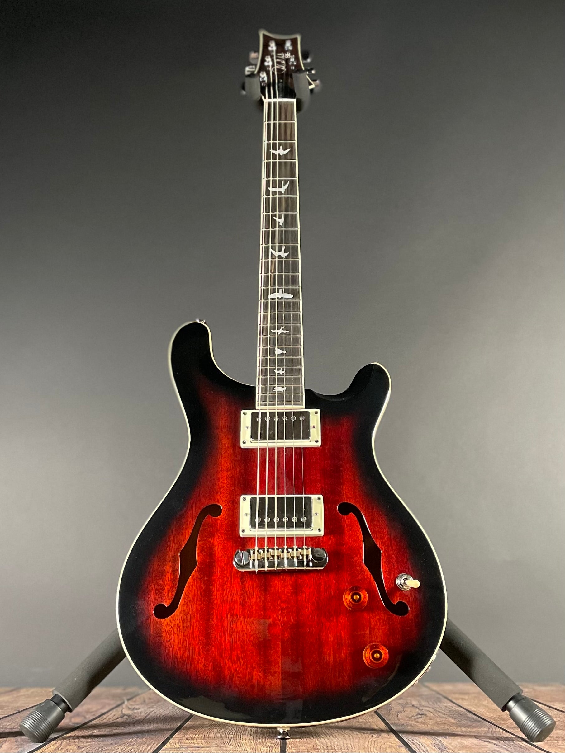 Paul Reed Smith, PRS SE Hollowbody Standard- Fire Red Burst (6lbs 13oz)