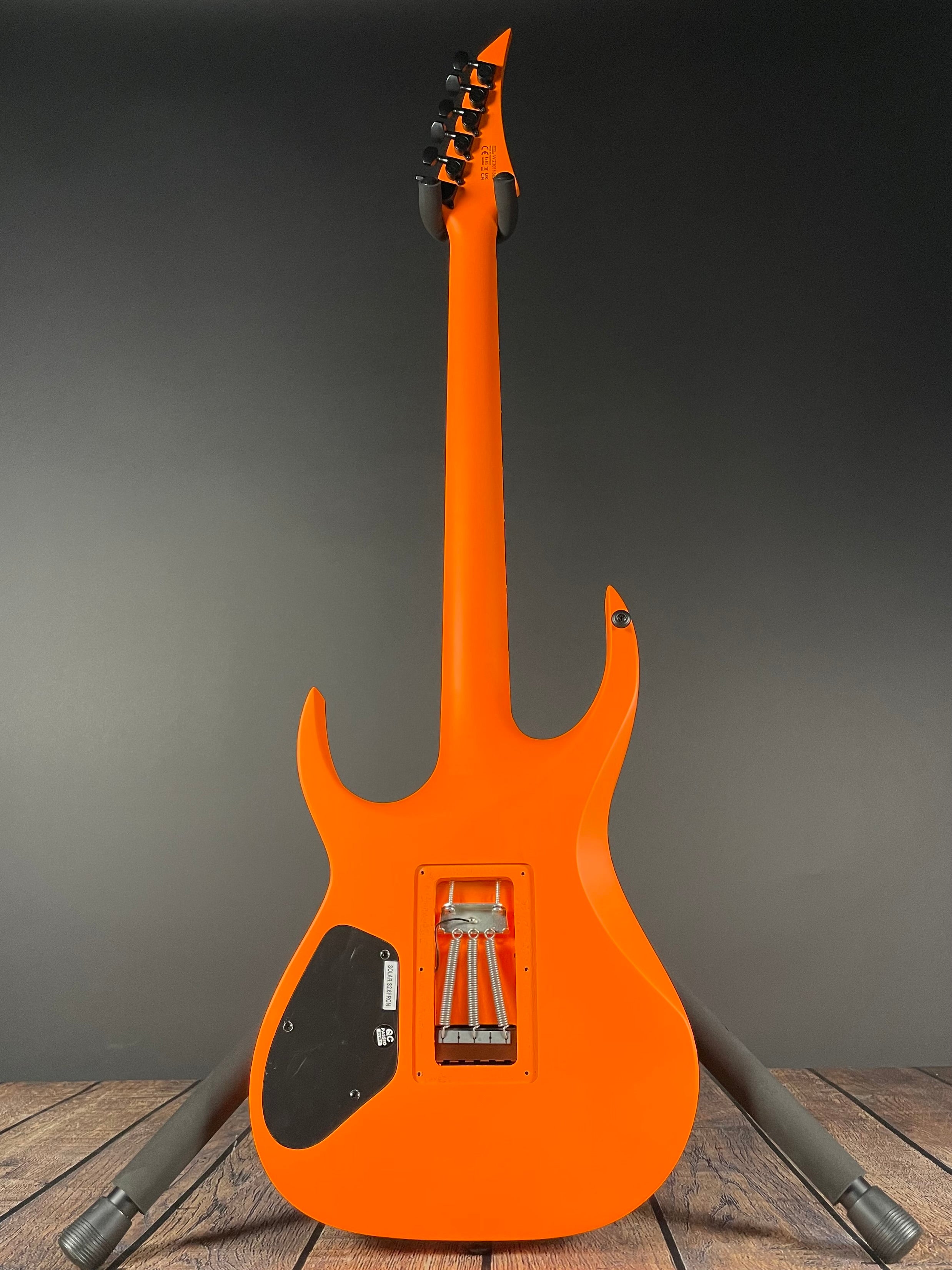 Solar Guitars Type S2.6FRON - Orange Neon Matte (Used)