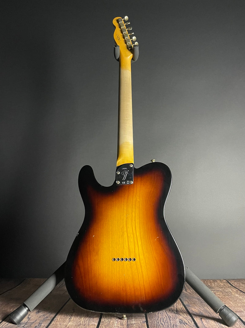 Fender Custom Shop Postmodern Telecaster, Journeyman Relic- Wide Fade 2-Color Sunburst (7lbs 6oz)