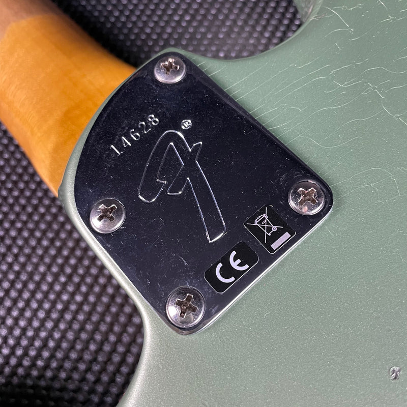 Fender Custom Shop Postmodern Stratocaster, Journeyman- Faded Aged Sage Green Metallic (mint)
