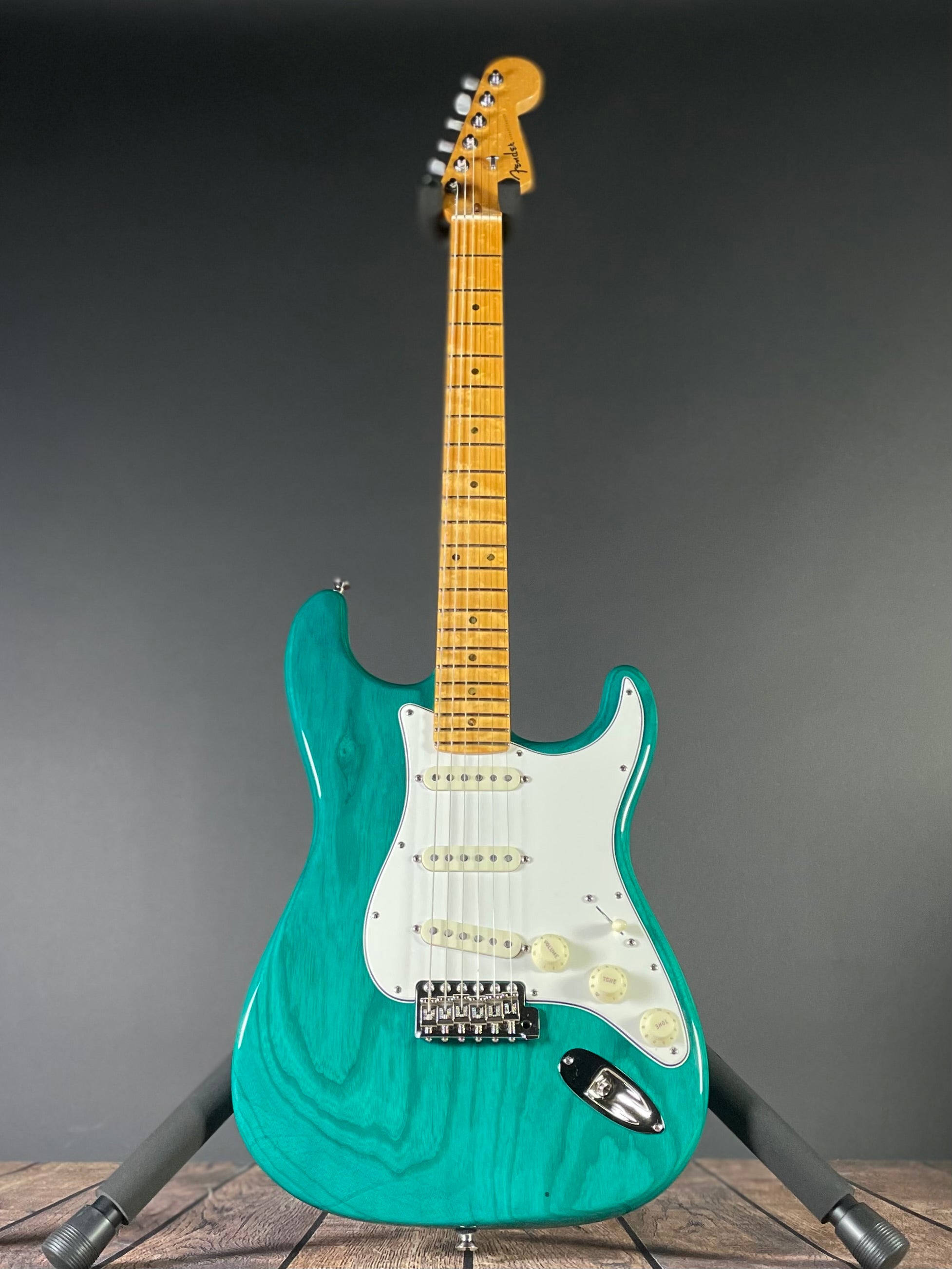 Fender Custom Shop American Custom Stratocaster, NOS - Teal Green Transparent (8lbs 3oz)