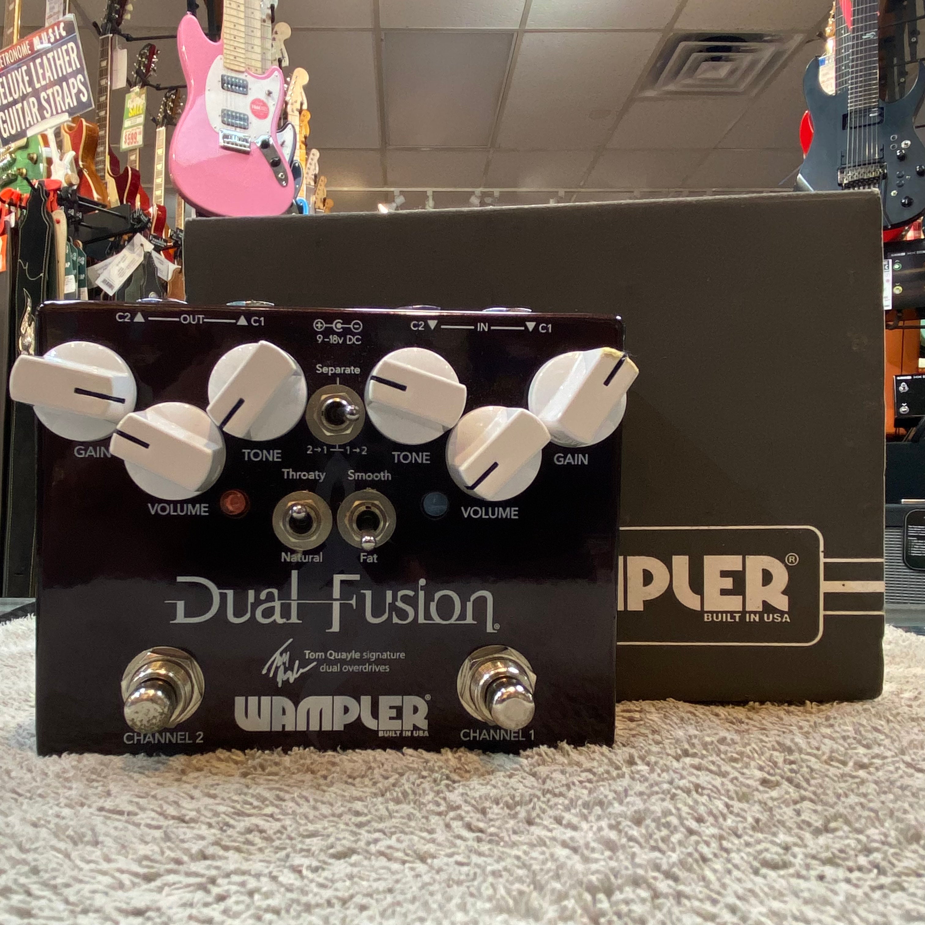 Wampler Dual Fusion Tom Quayle Signature Dual Overdrive (used)