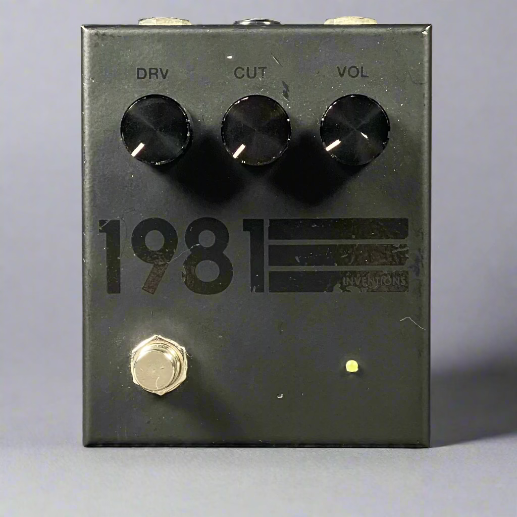 1981 Inventions Drive Overdrive Pedal Blackout  (used)