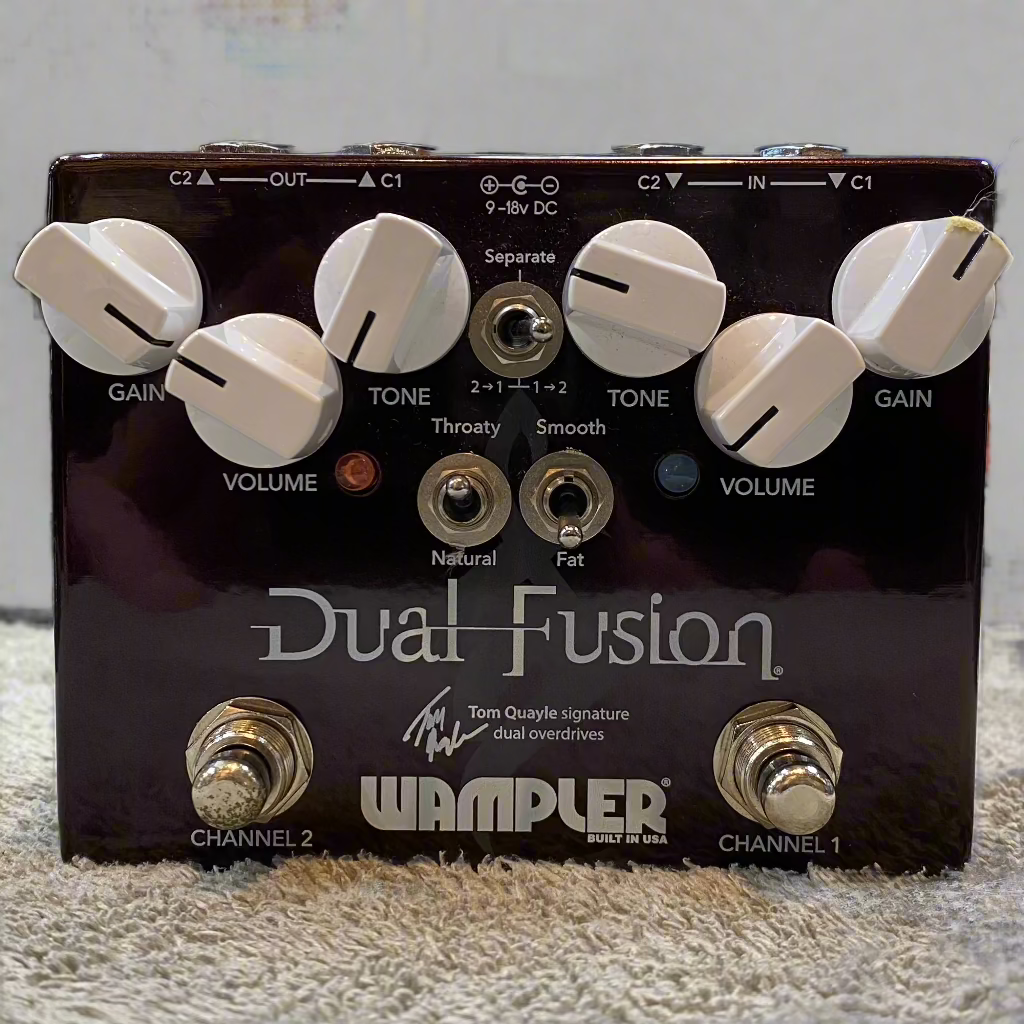 Wampler Dual Fusion Tom Quayle Signature Dual Overdrive (used)