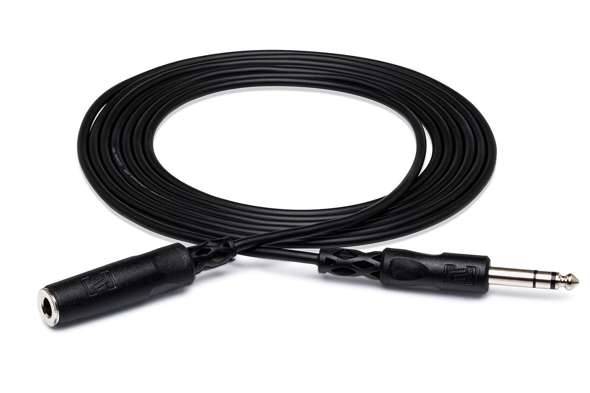 HOSA HPE-325 25' Headphone Extension Cable, 1/4 In TRS To 1/4 In TRS
