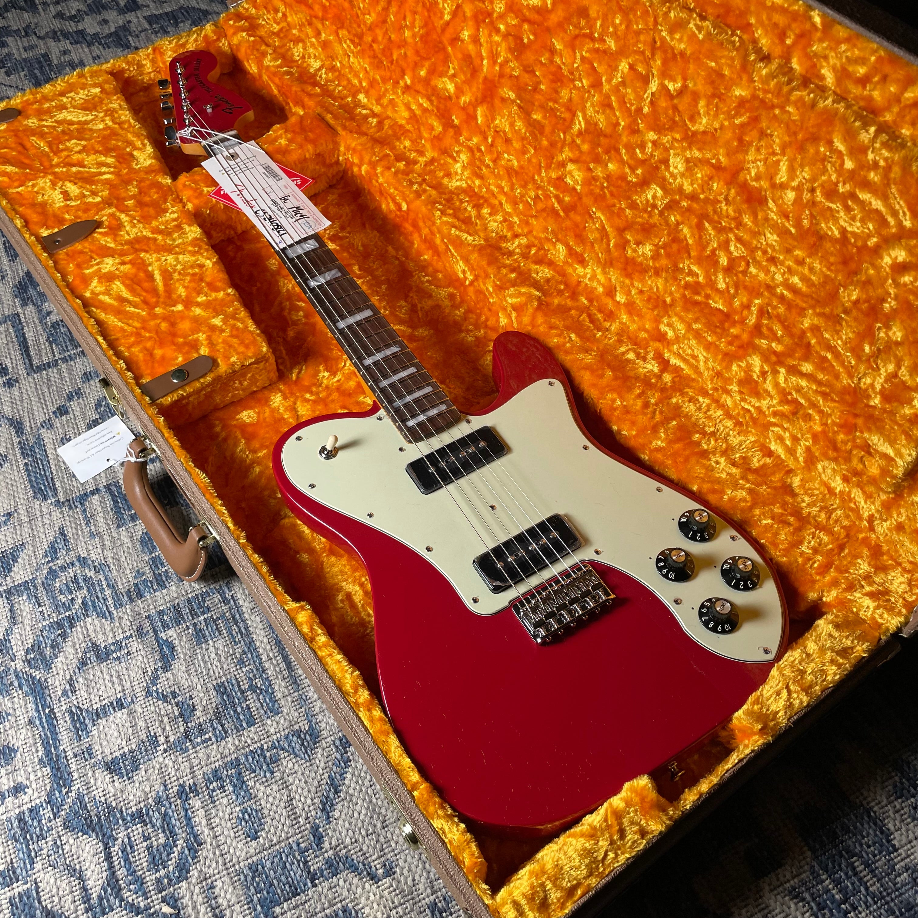 Fender Chris Shiflett Cleaver Telecaster Deluxe - Dakota Red (7lbs 13oz)