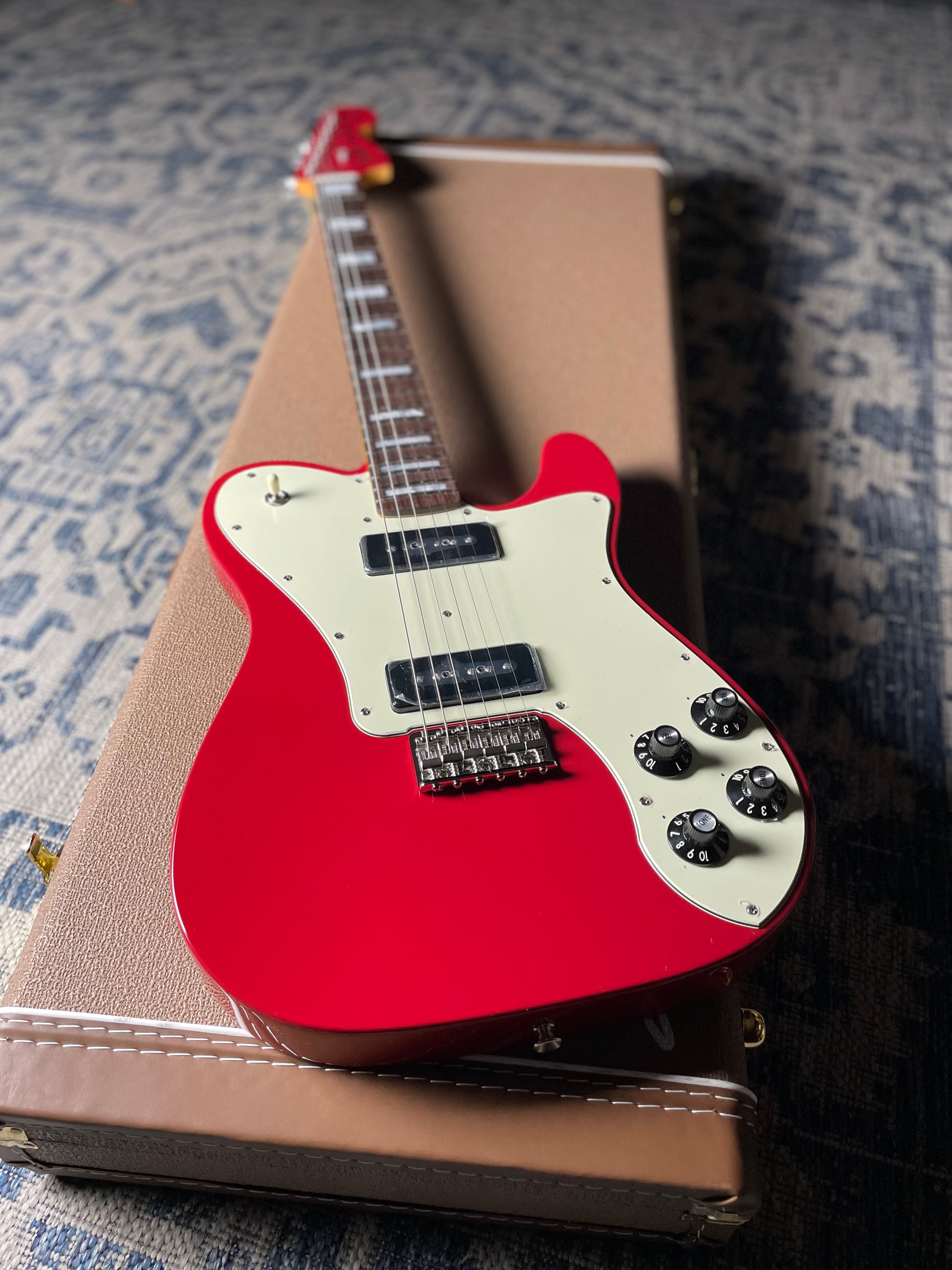 Fender Chris Shiflett Cleaver Telecaster Deluxe - Dakota Red (7lbs 13oz)