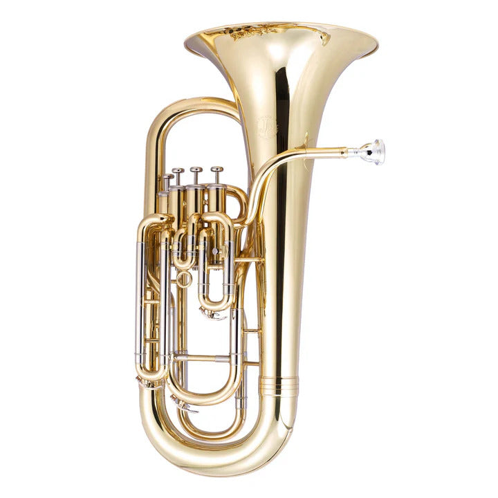 John Packer JP174IL In-Line 4-Valve Euphonium w/Case, Gold Lacquer - Metronome Music Inc.