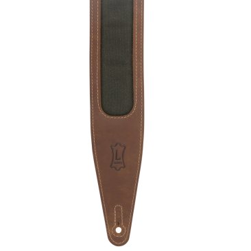 Levy's M317TRI-BRN-GRN Crazy Horse Leather Strap