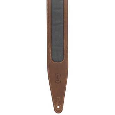 Levy's M317TRI-BRN-GRY Crazy Horse Leather Strap