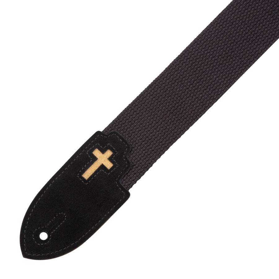 Levy's MC8C-BLK 2" Cotton Cross Strap