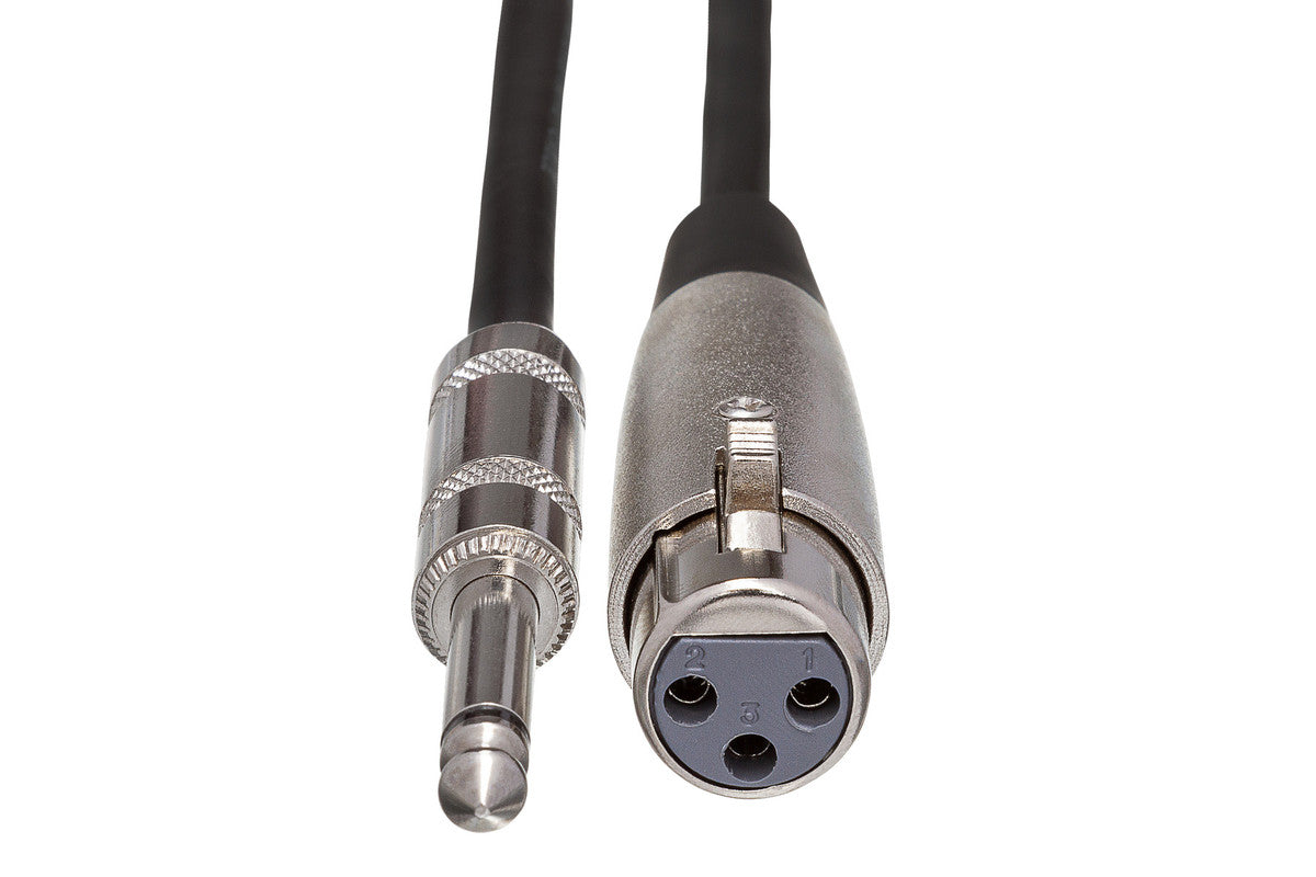 HOSA MCH-125 25' Microphone Cable XLR3F to TS