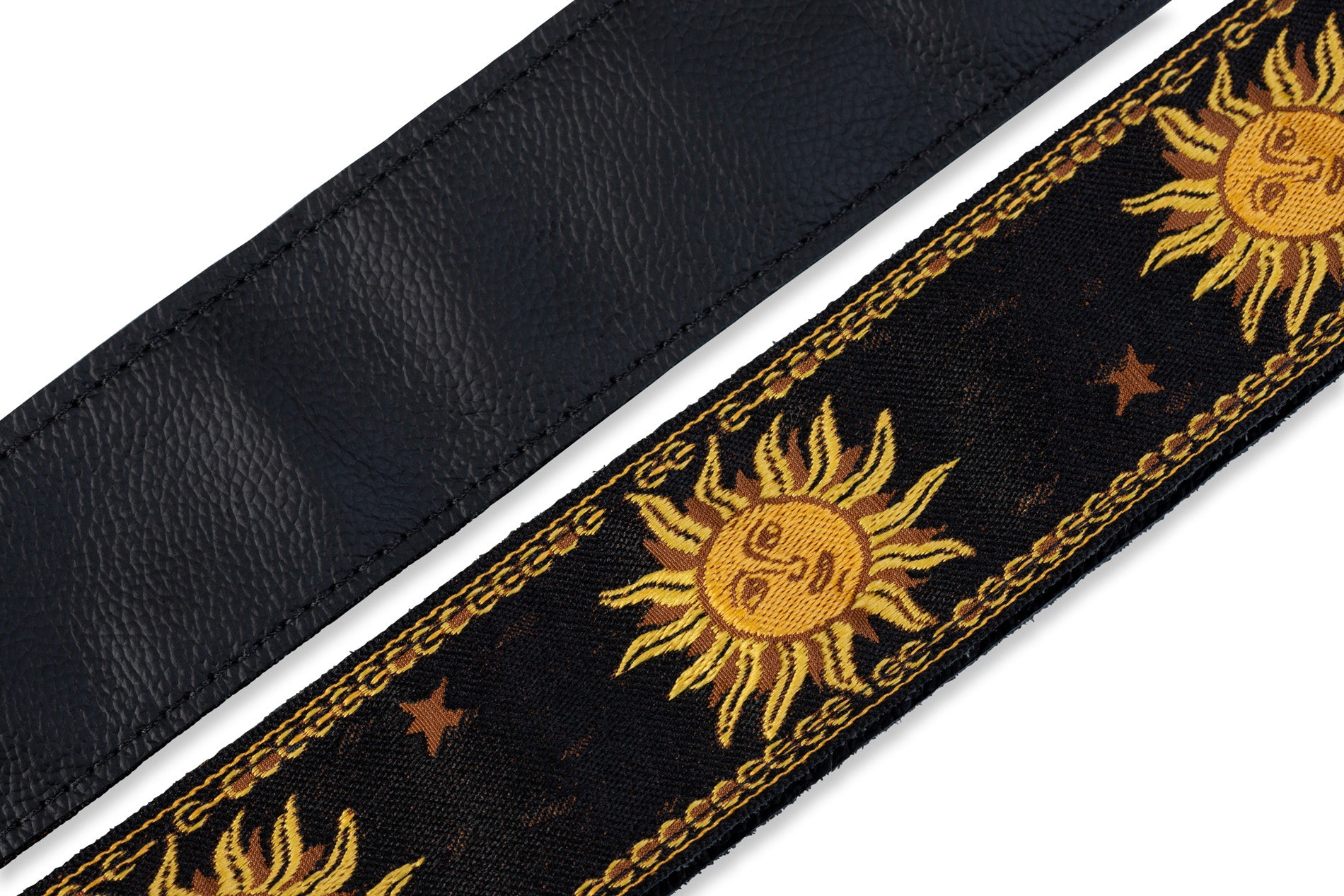 Levy's MPJG-SUN-BLK guitar strap