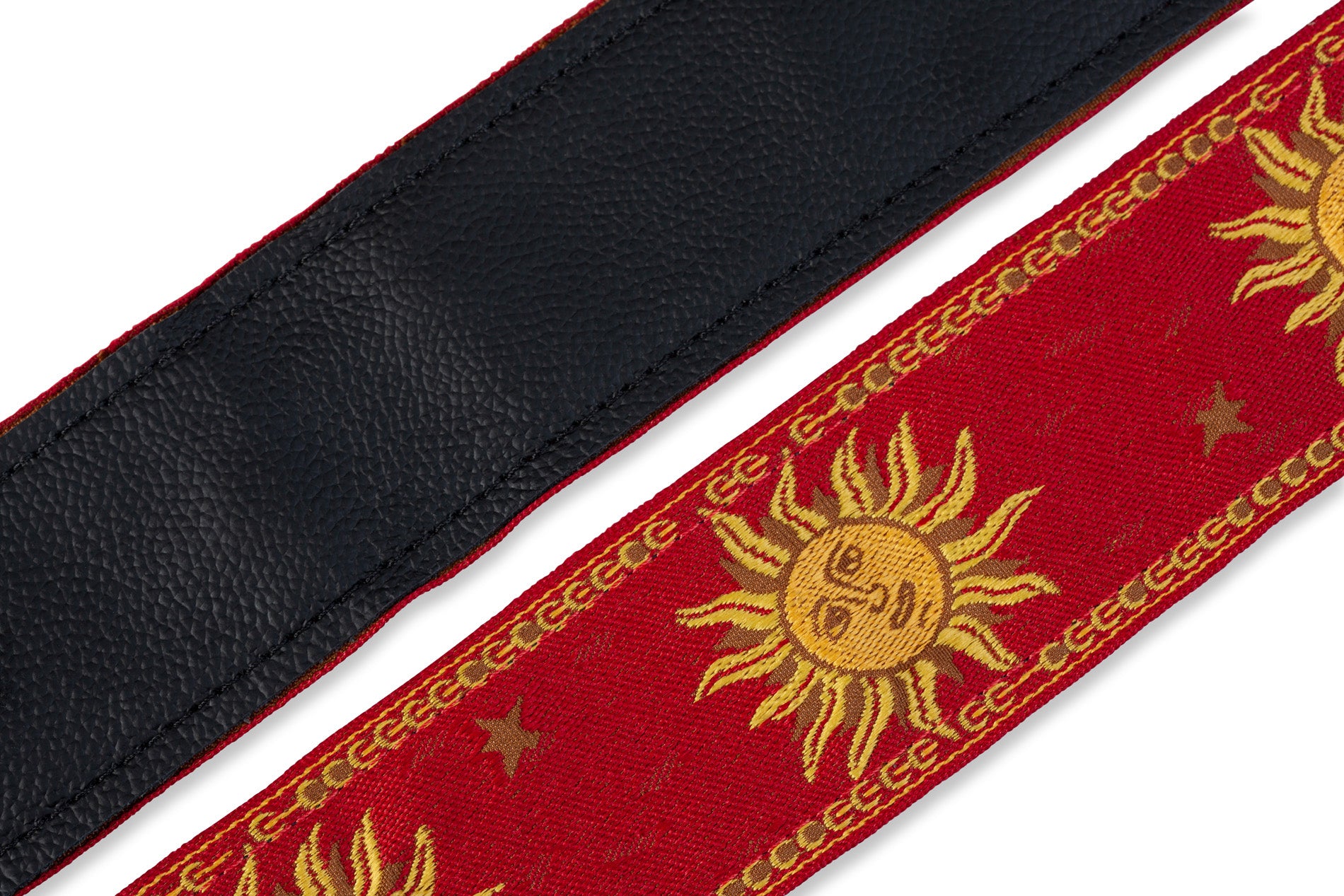 Levy's MPJG-SUN-RED guitar strap