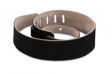 Levy's MS26-BLK 2.5" Suede Leather Strap