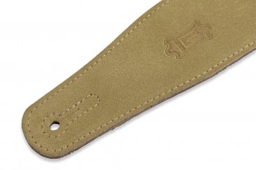 Levy's MS26-TAN 2.5" Suede Leather Strap