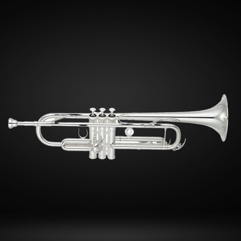 Yamaha YTR-4335GSII Intermediate Bb Trumpet & Case, Silver - Metronome Music Inc.