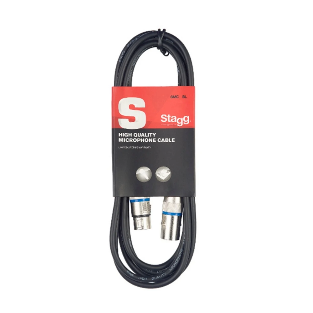 Stagg Microphone cable, XLR/XLR (m/f), 6 m (20')