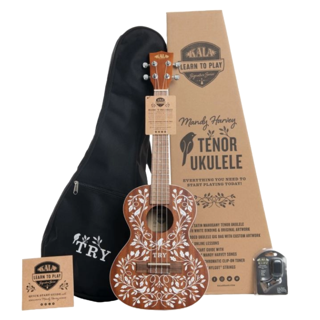 Kala Mandy Harvey Learn To Play Signature Series Tenor Ukulele