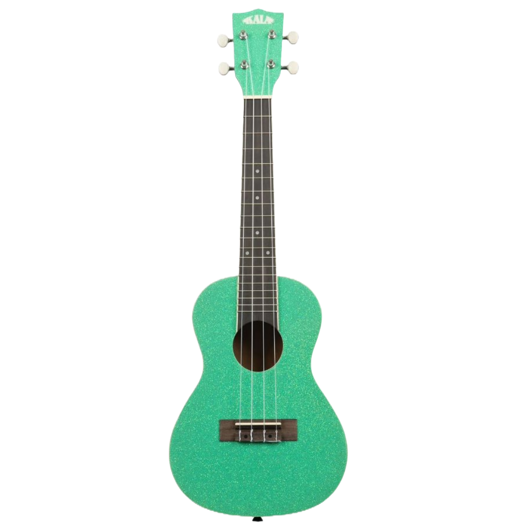 Kala Gatsby Green Sparkle Concert Ukulele