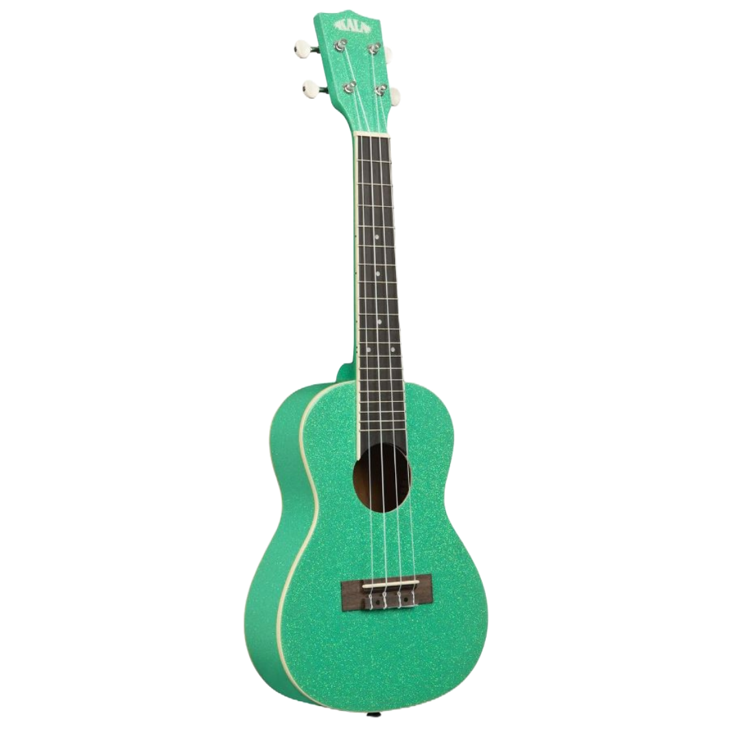 Kala Gatsby Green Sparkle Concert Ukulele