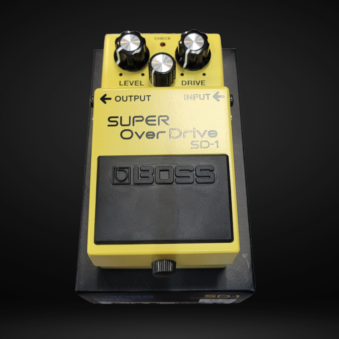 Boss SD-1 Super Overdrive Effect Pedal (used)