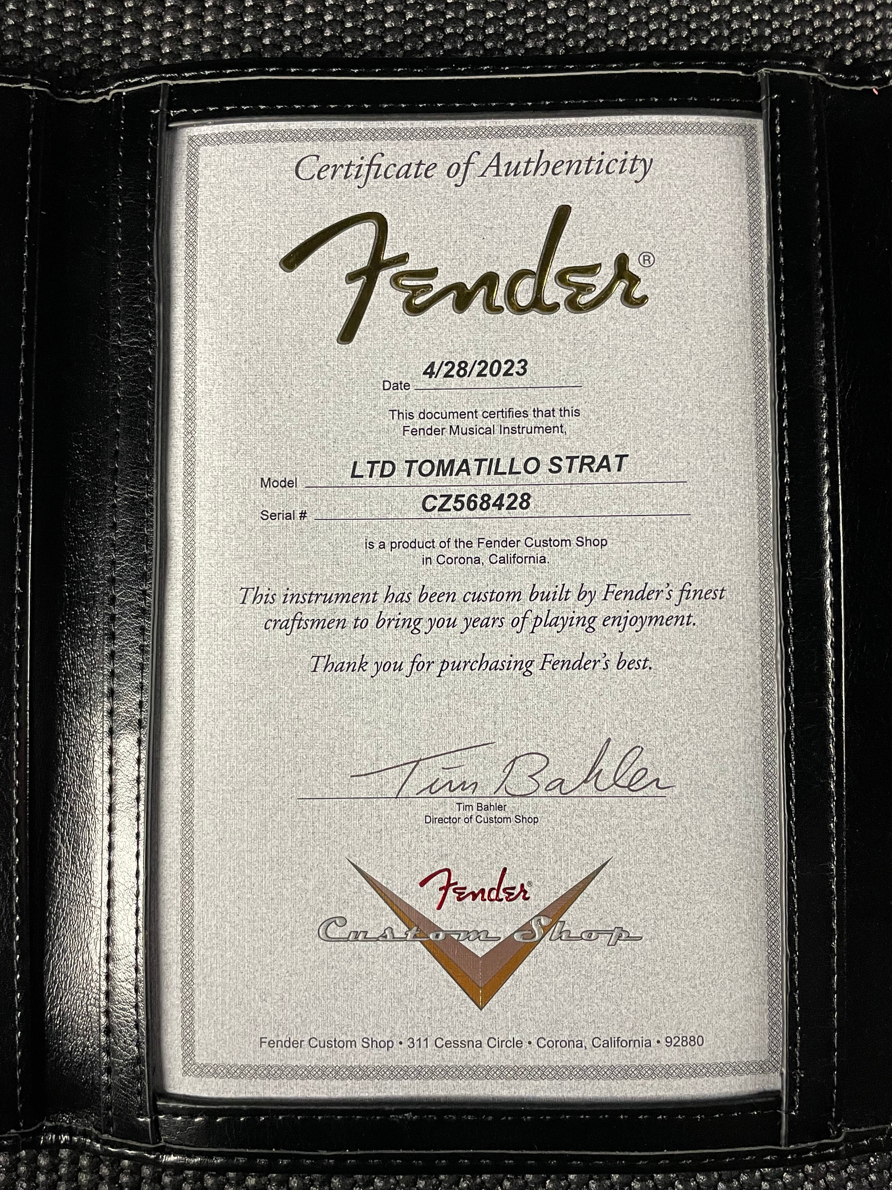 Fender Custom Shop LTD Tomatillo Strat III- Super Faded Aged Tahitian Coral (7lbs 6oz) - Metronome Music Inc.