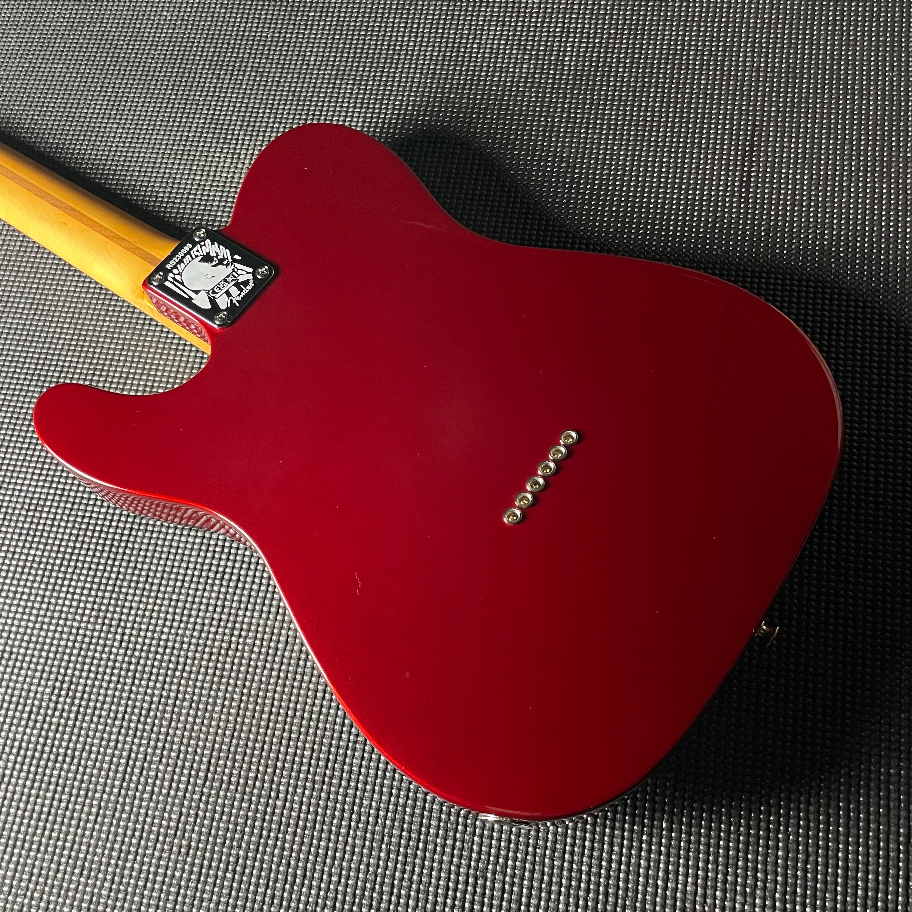 Fender Limited Edition Raphael Saadiq Telecaster, Rosewood- Dark Metallic Red (RS230099) - Metronome Music Inc.