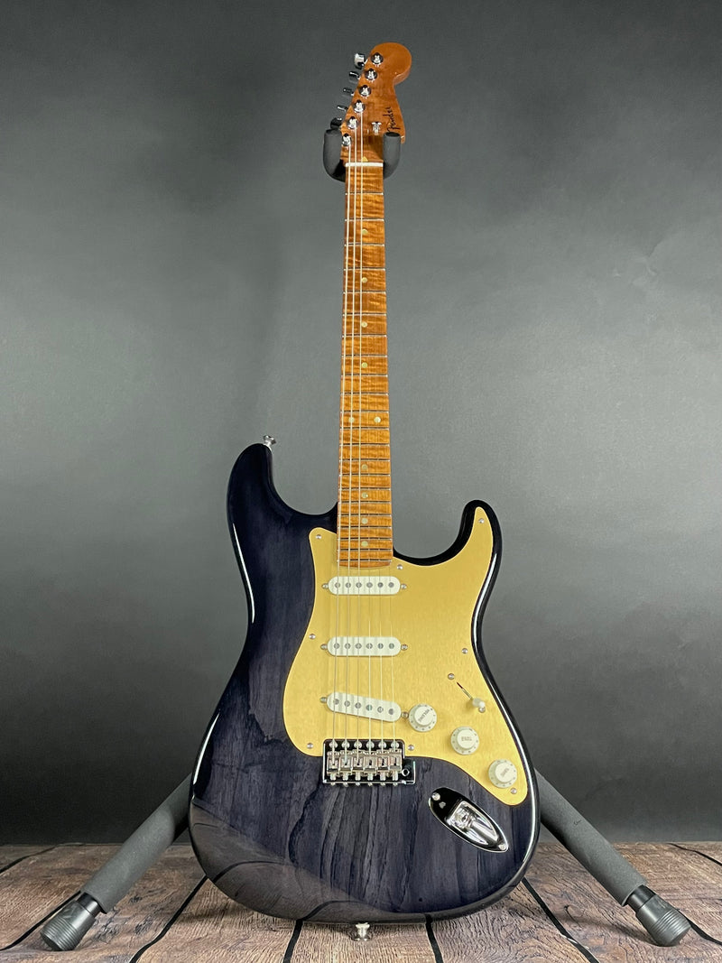 Fender Custom Shop American Custom Stratocaster, NOS- Ebony Transparent (8lbs 1oz)