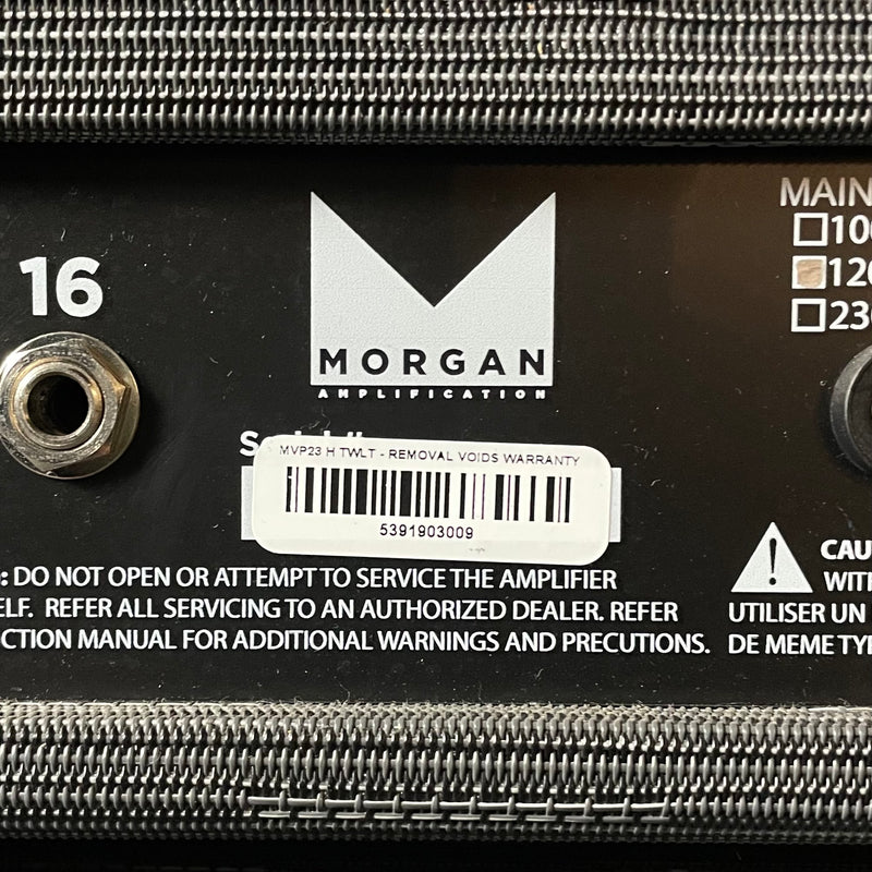 Morgan MVP23 Head with M212V Vertical 2×12” Cab & Covers, Twilight - Metronome Music Inc.