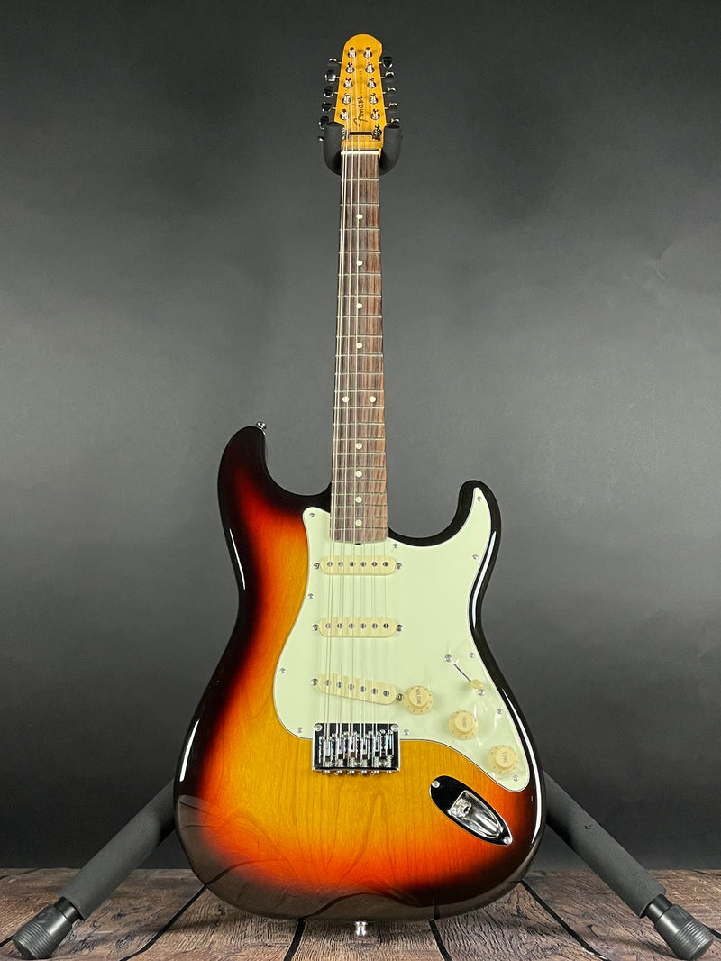 Fender ST-12 TX 12-String Stratocaster, w/HSC MIJ- 3-Tone Sunburst (2006)