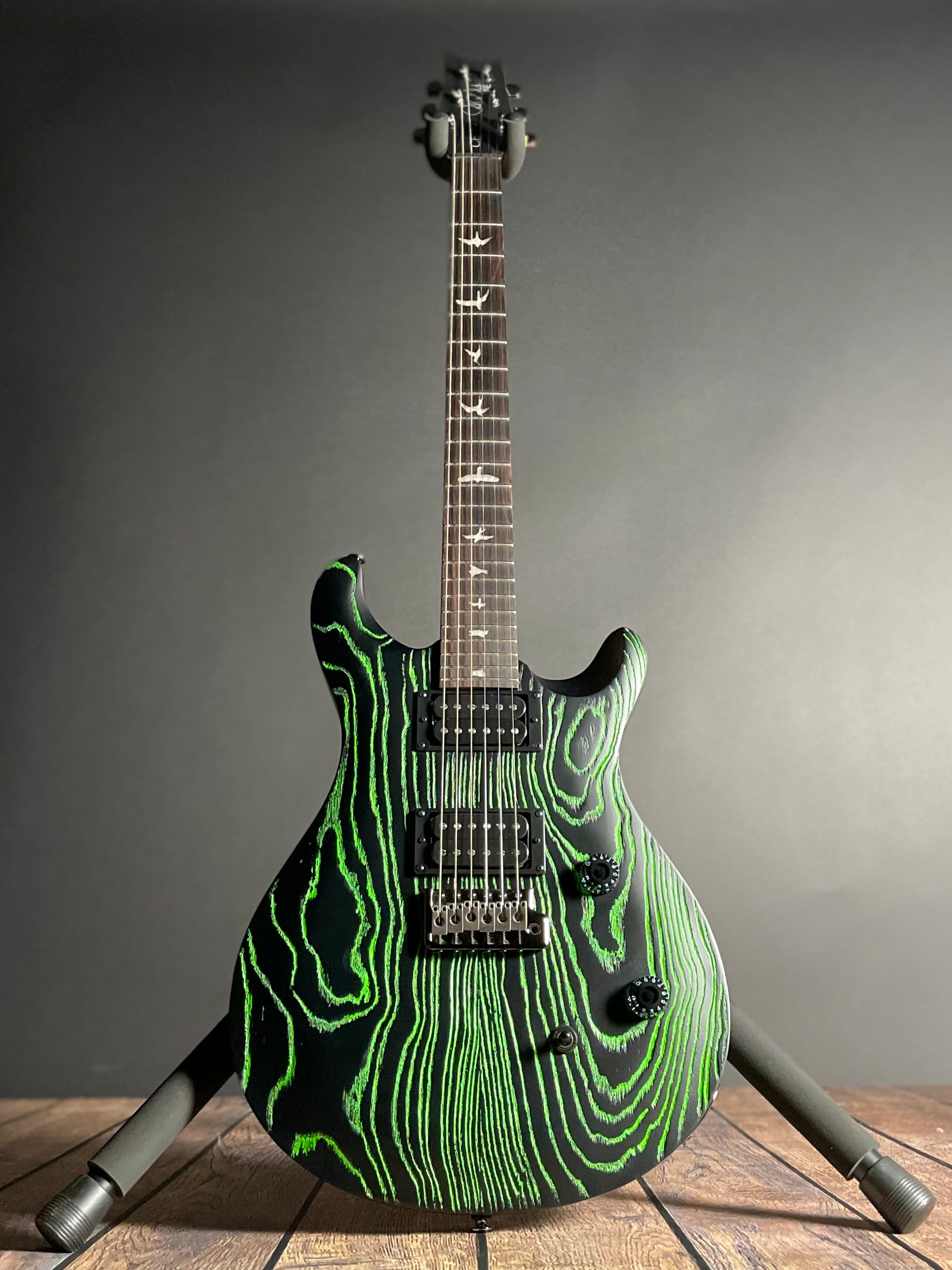 Paul Reed Smith, PRS SE Swamp Ash CE 24 Sandblasted, Limited Edition- Green (7lbs 10oz)