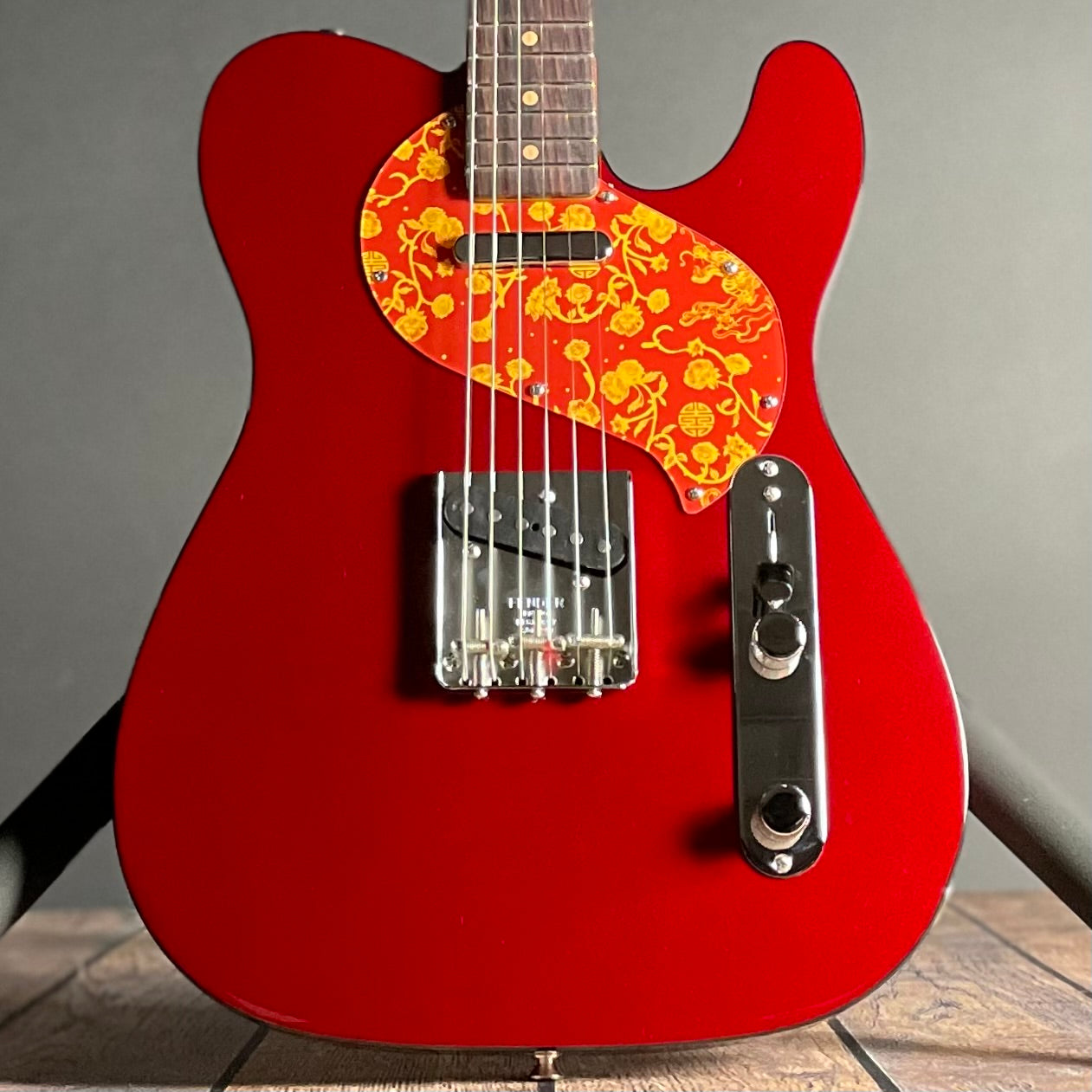 Fender Limited Edition Raphael Saadiq Telecaster, Rosewood- Dark Metallic Red (RS230099) - Metronome Music Inc.