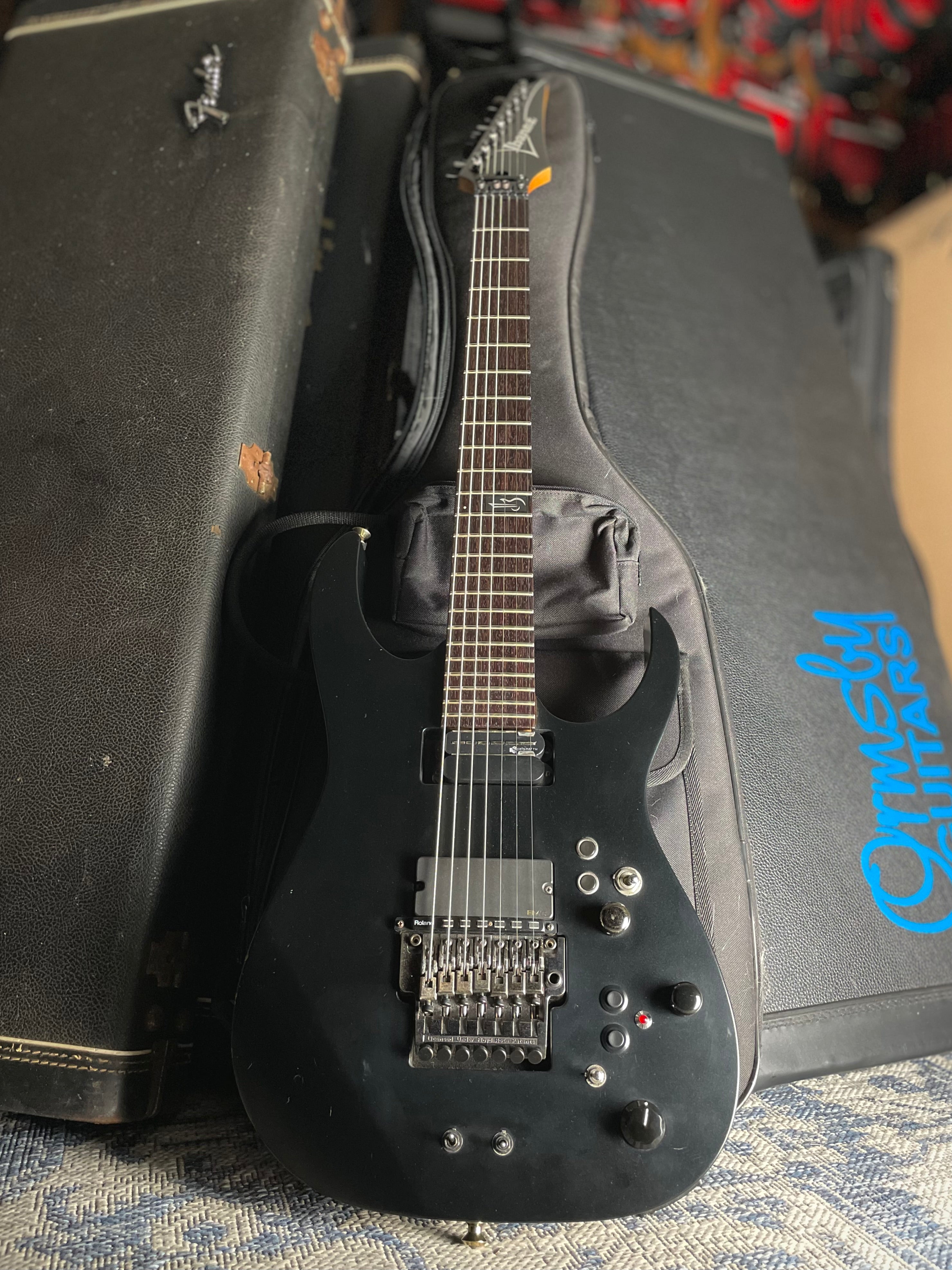 Ibanez J Custom RG7CSD3, LA Custom Shop Designed, Modified (2002)