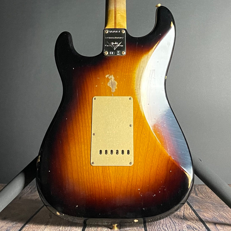 Fender Custom Shop LTD 1955 "Bone Tone" Stratocaster, Relic- 2-Color Sunburst (7lbs 5oz)