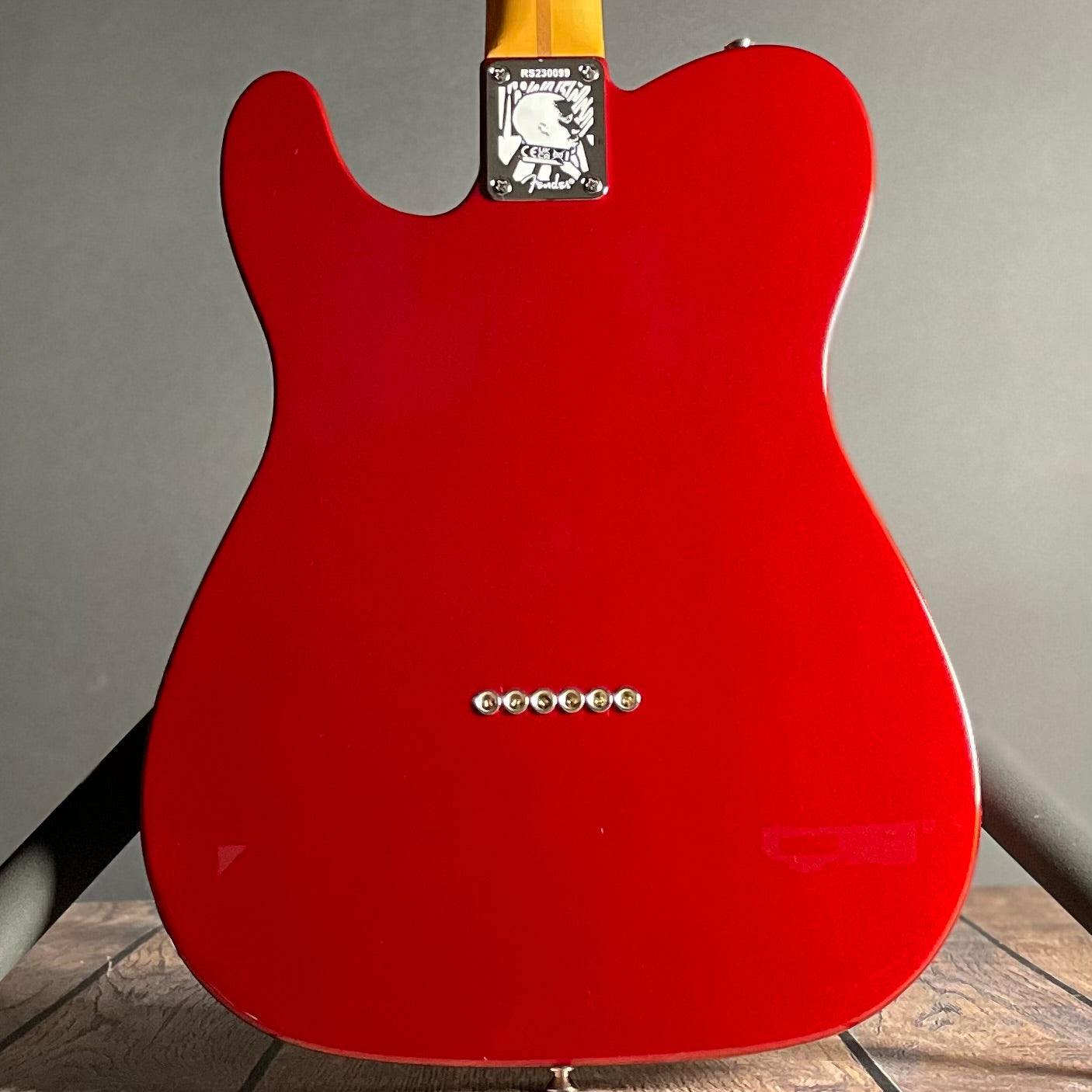 Fender Limited Edition Raphael Saadiq Telecaster, Rosewood- Dark Metallic Red (RS230099) - Metronome Music Inc.