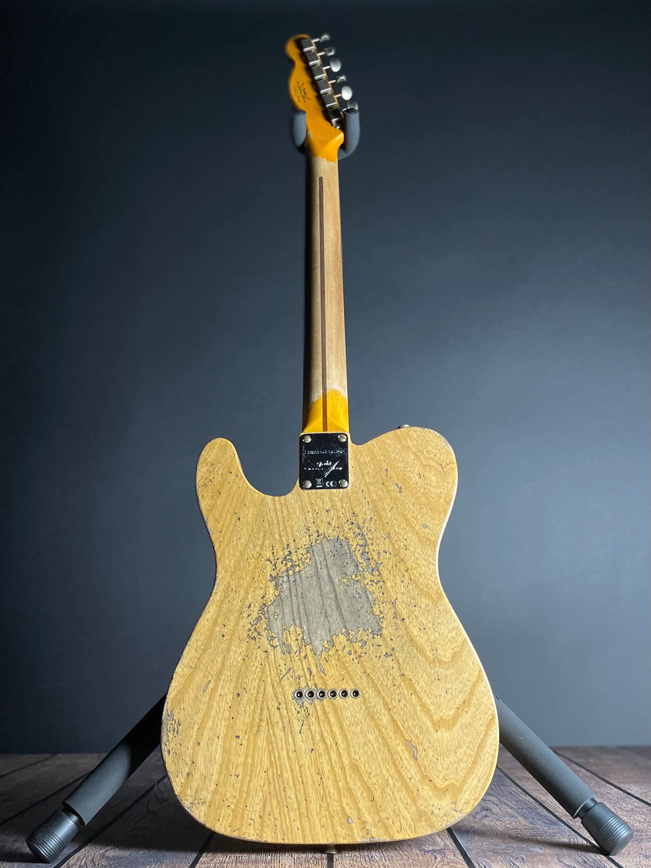 Fender Custom Shop LTD 1951 HS Telecaster, Super Heavy Relic- Aged Natural (7lbs 6oz) - Metronome Music Inc.