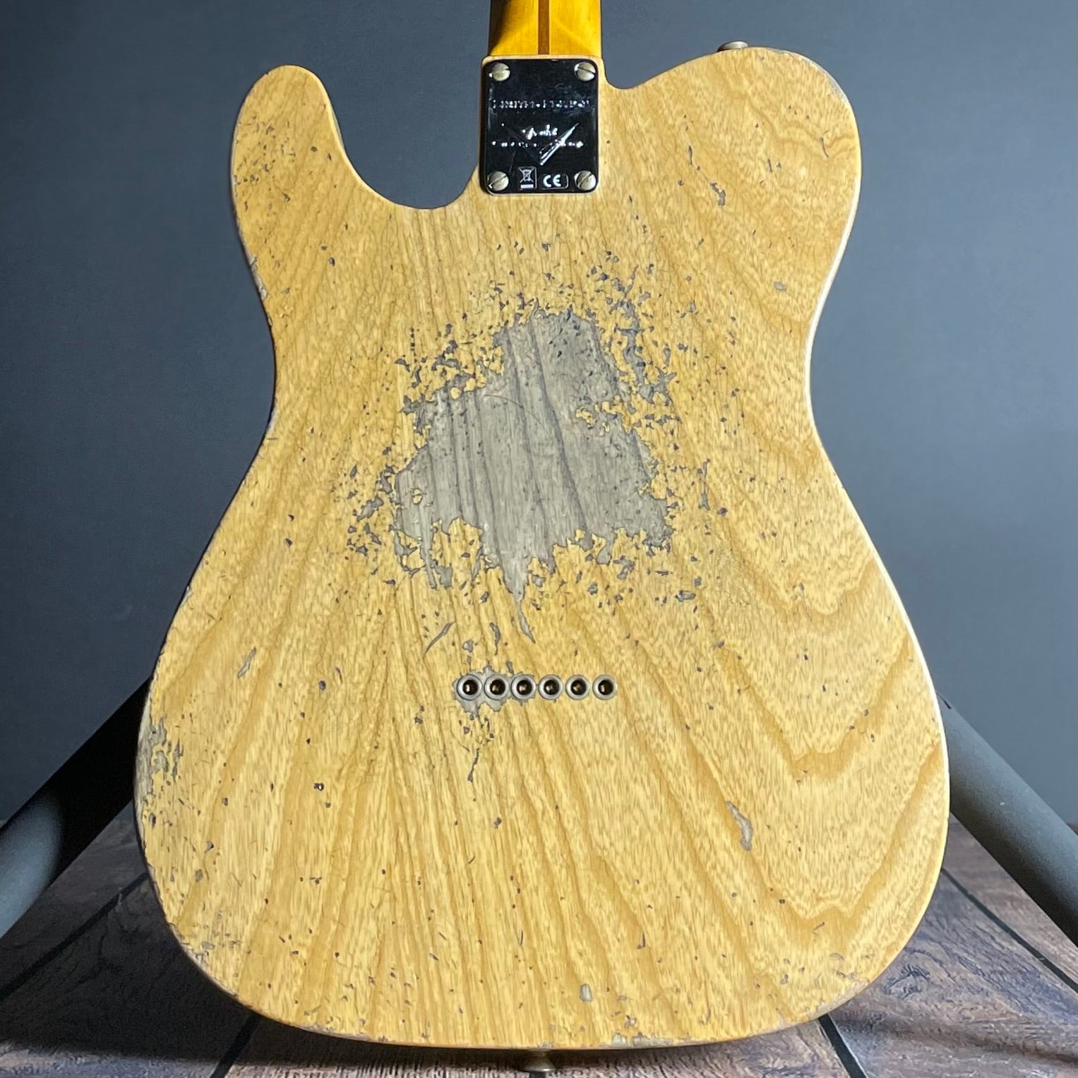 Fender Custom Shop LTD 1951 HS Telecaster, Super Heavy Relic- Aged Natural (7lbs 6oz) - Metronome Music Inc.