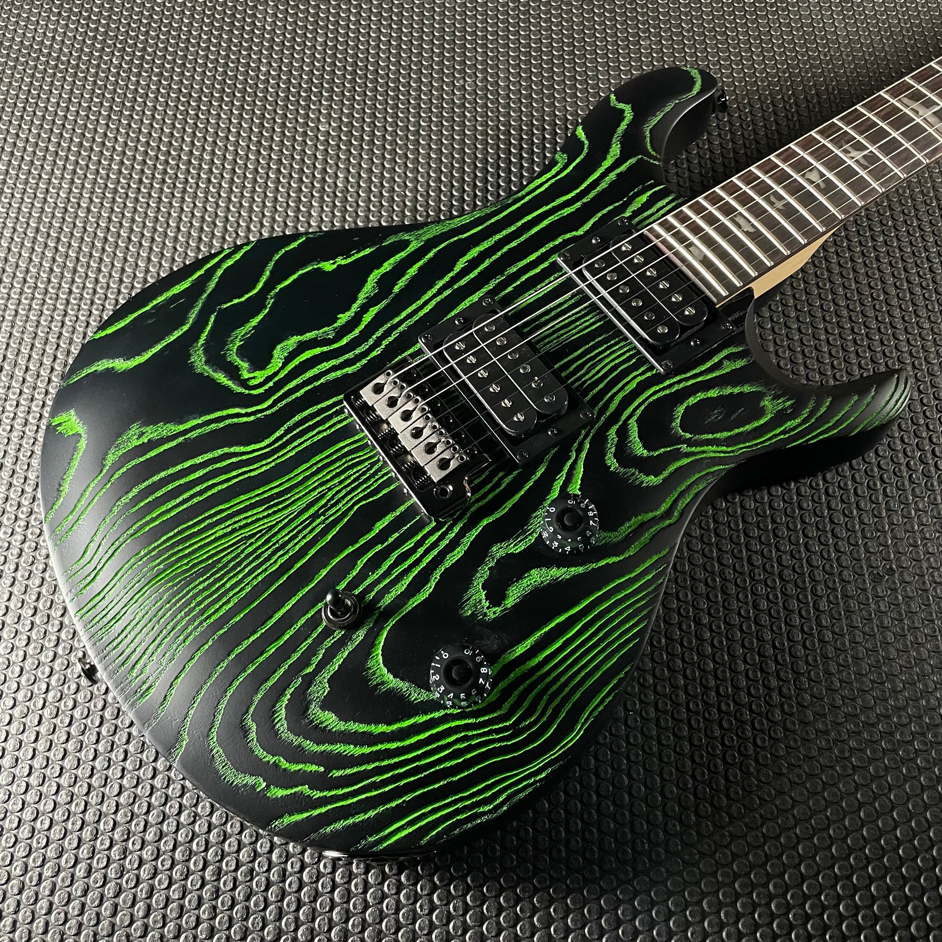 Paul Reed Smith, PRS SE Swamp Ash CE 24 Sandblasted, Limited Edition- Green (7lbs 10oz)